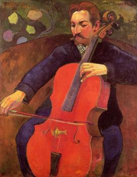 Paul Gauguin : Portrait of Fritz Scheklud